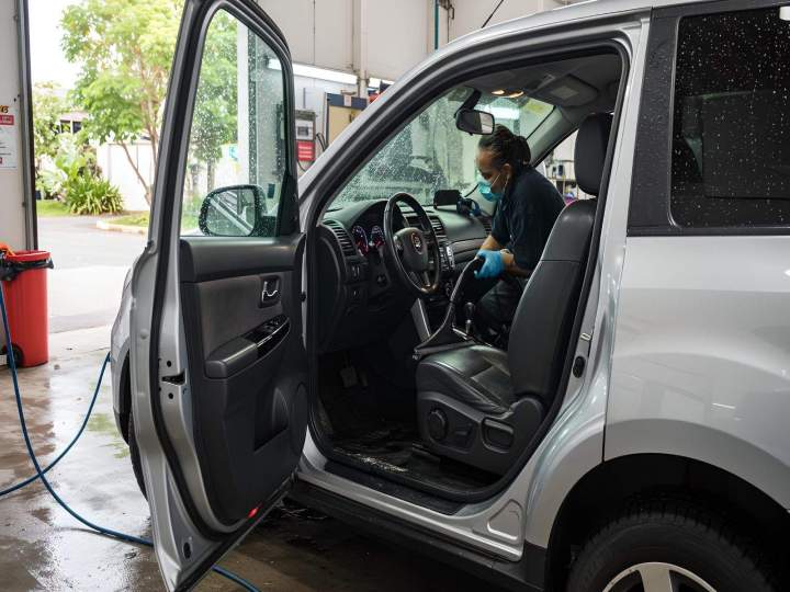 Nettoyage intérieur de voiture Martinique